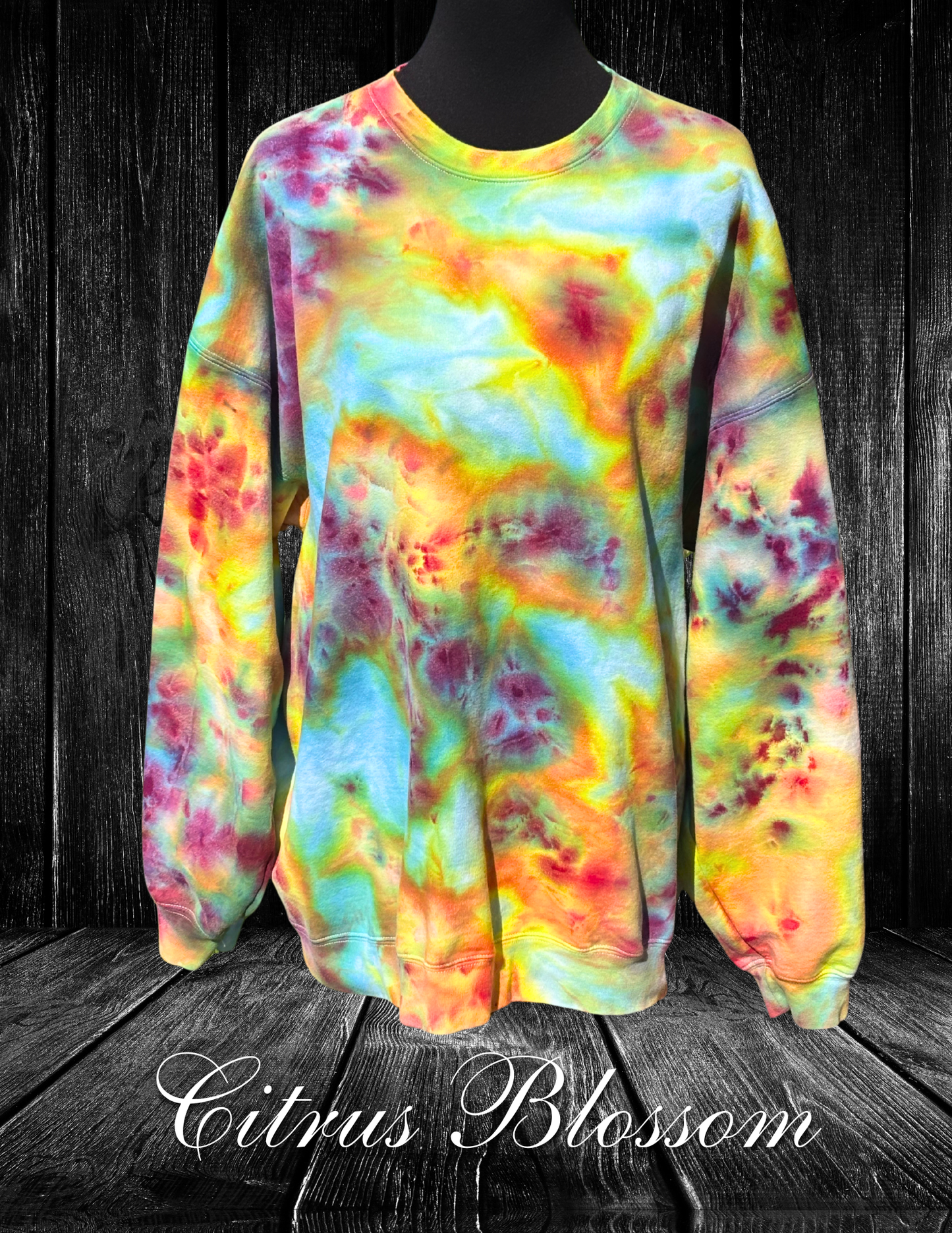 2X-Citrus Blossom Sweatshirt