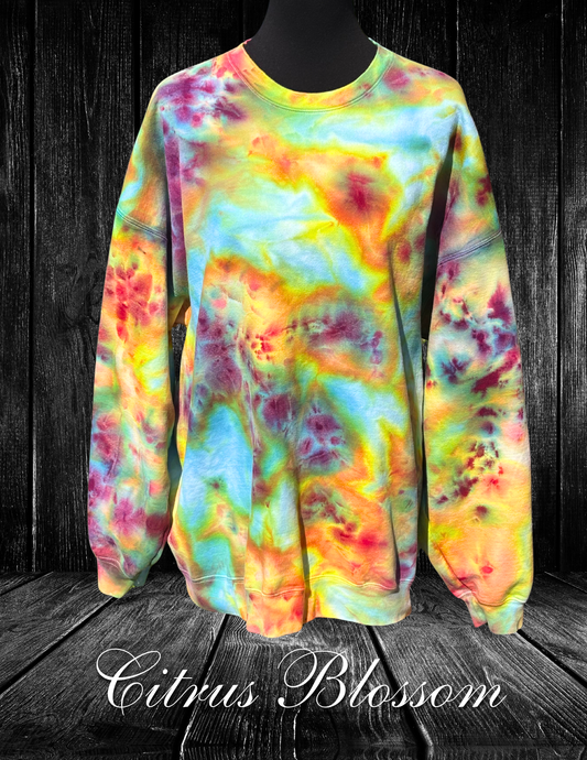 2X-Citrus Blossom Sweatshirt