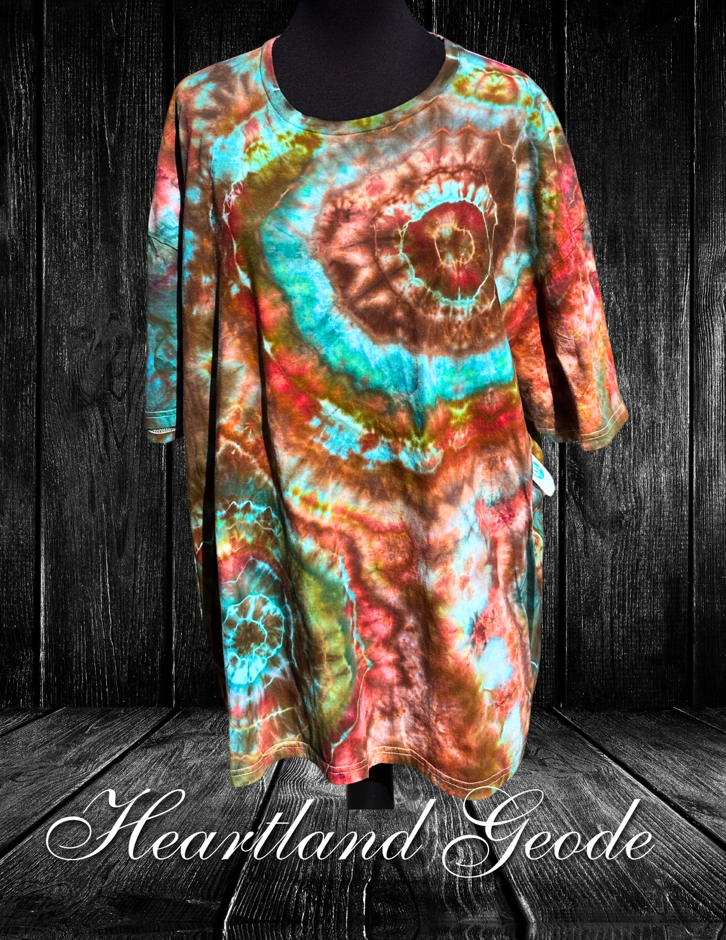4X-Heartland Geode T-Shirt