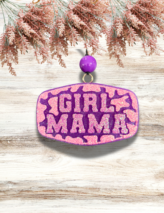 Freshie Girl Mama Camo Pink Purple
