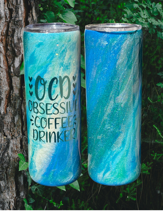 Tumbler Obsessive Coffee Drinker 20 oz