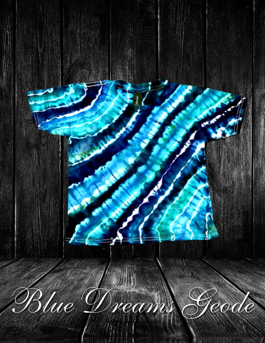 Blue Dreams Geode Youth T-Shirt