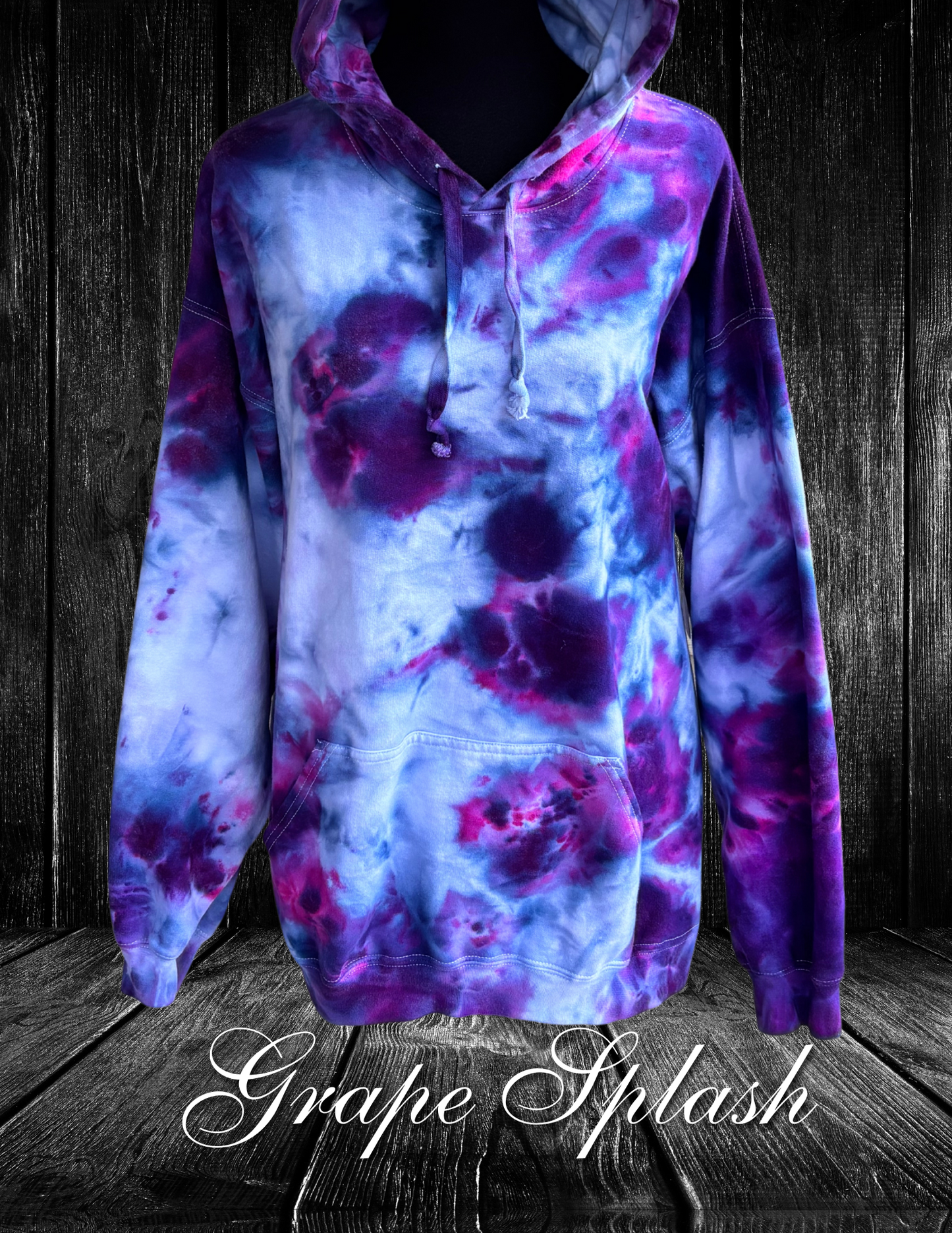XL-Grape Spash Hoodie