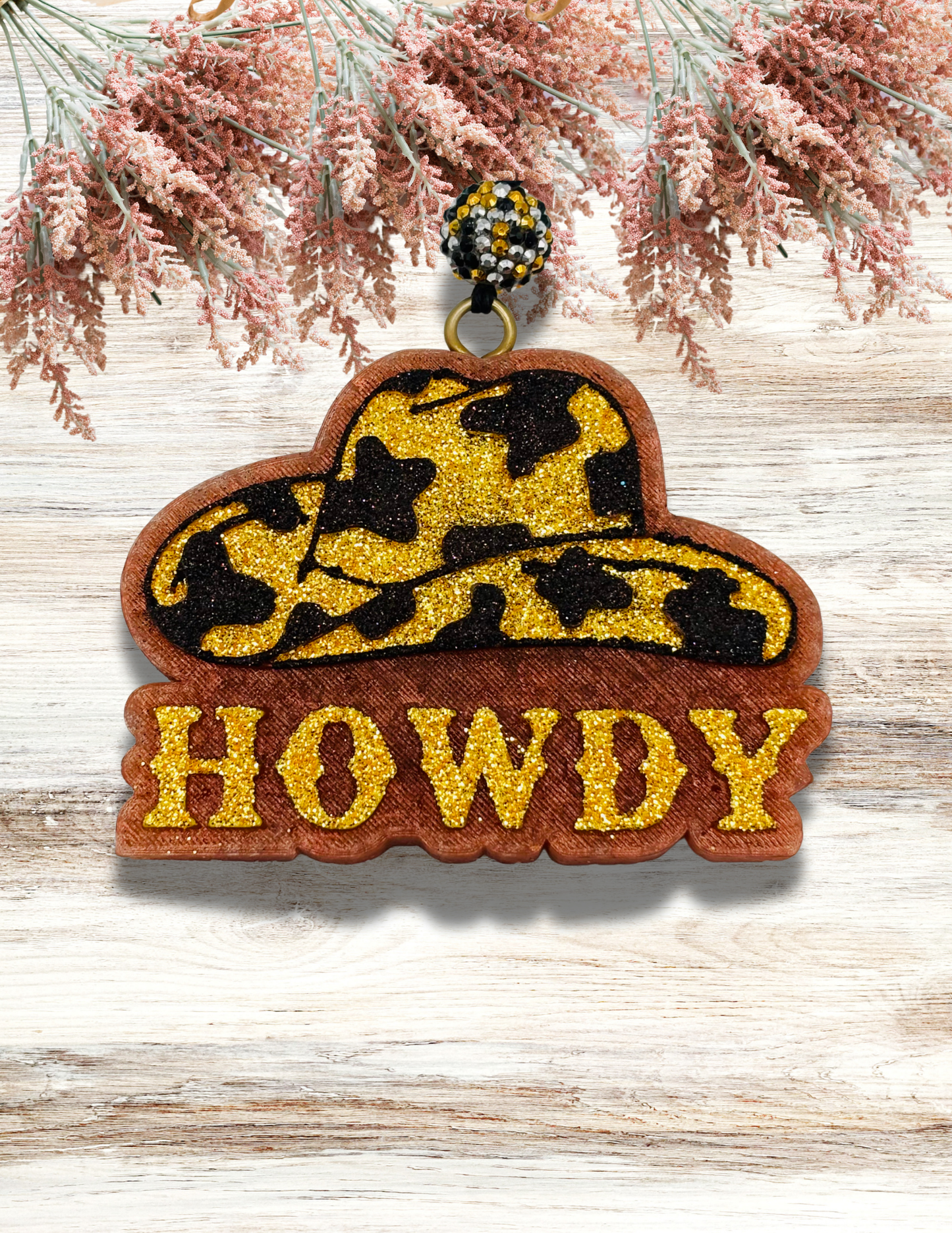 Freshie Howdy Hat Black & Gold