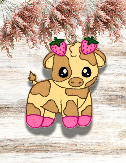 Freshie Strawberry Cow Pink Cream