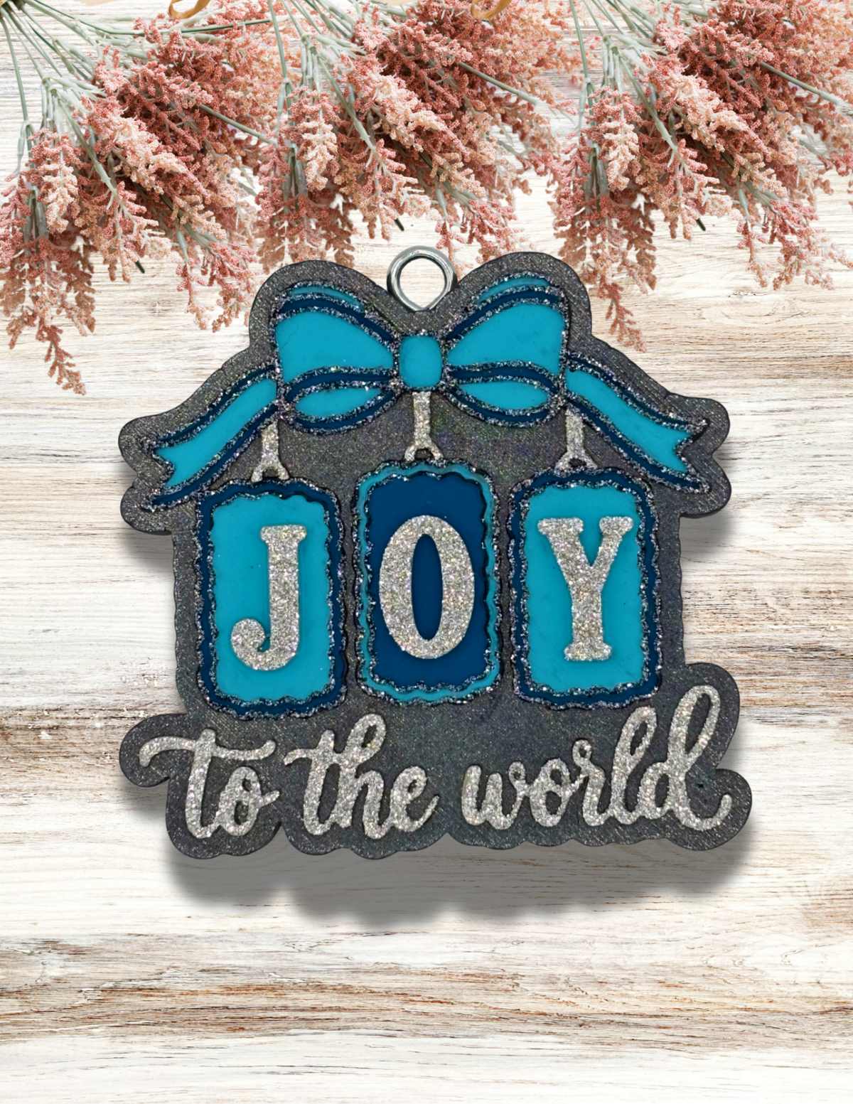 Freshie Joy To The World Silver Turquoise