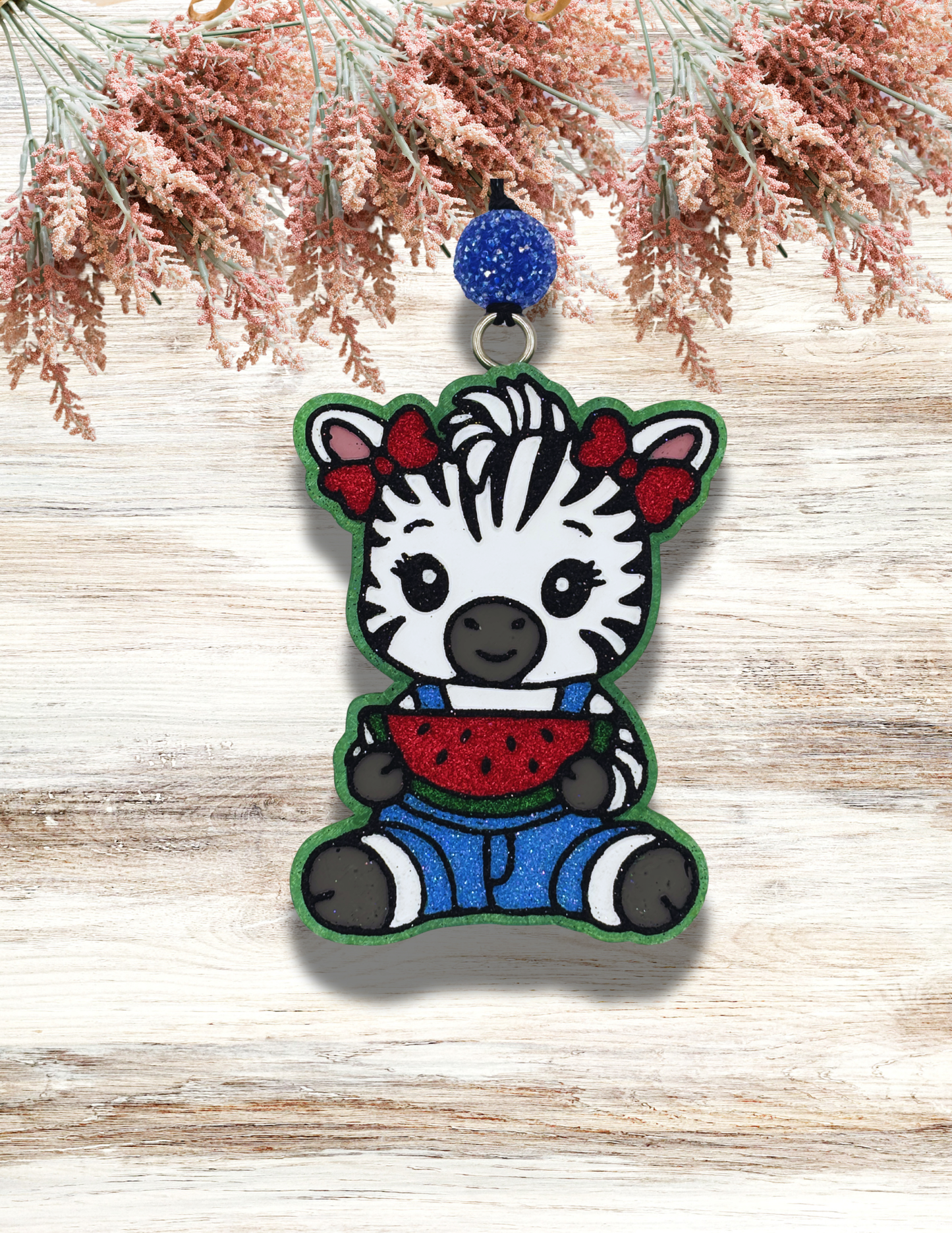 Freshie Zebra with Watermelon Blue Red