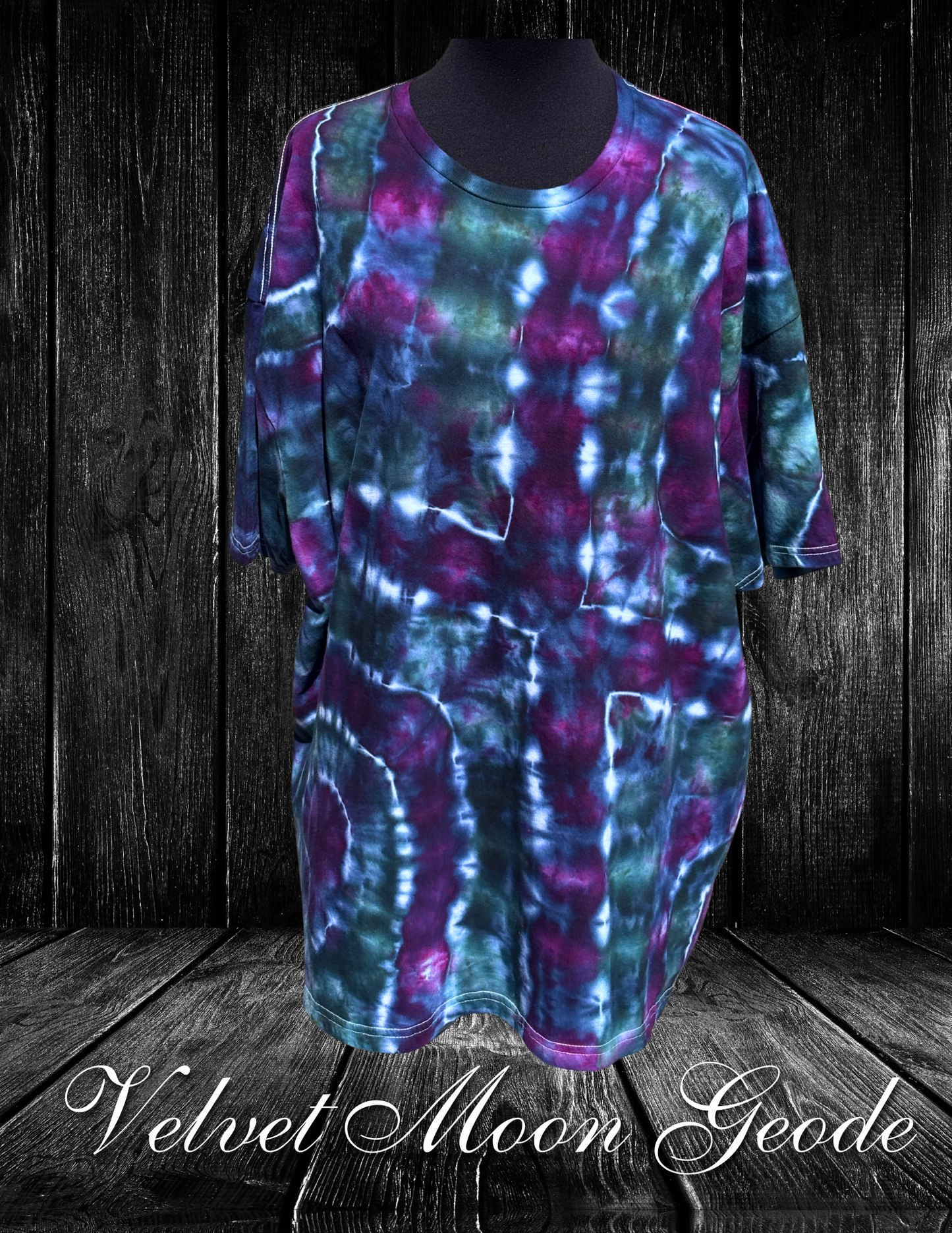 3X-Velvet Moon Geode T-Shirt