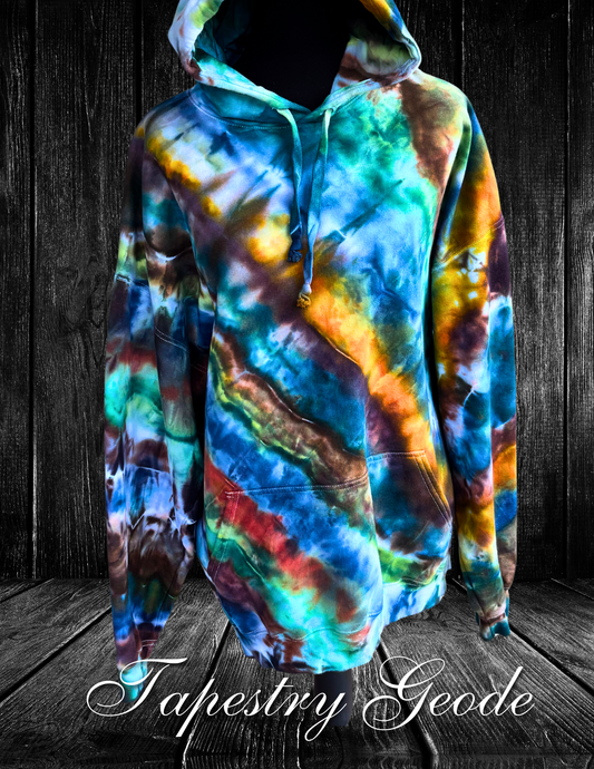 2X-Tapestry Geode Hoodie