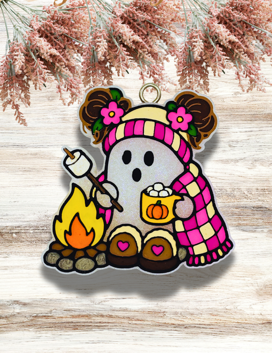 Freshie Campfire Ghost Pink