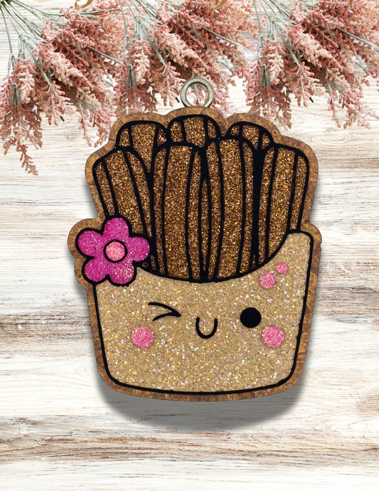 Freshie Cute Churros with Pink Flower