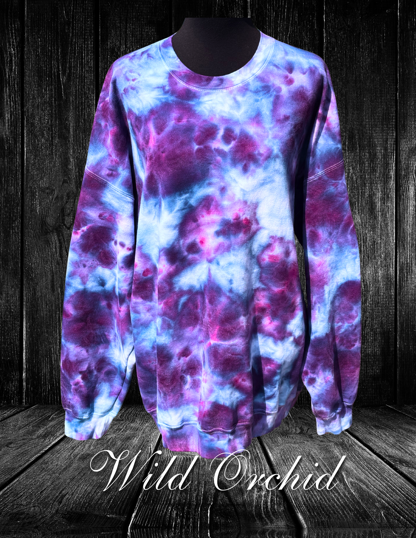 3X-Wild Orchid Sweatshirt