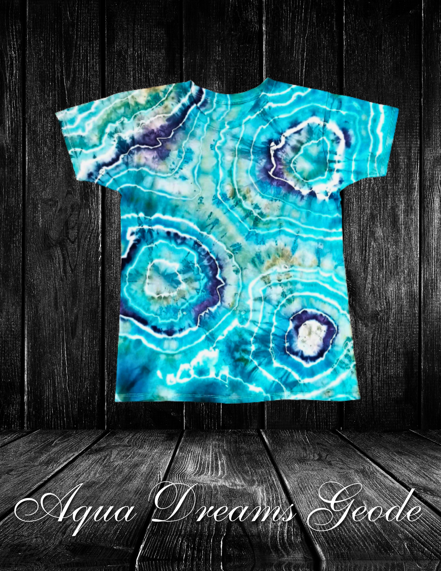 Aqua Dreams Geode Youth T-Shirt