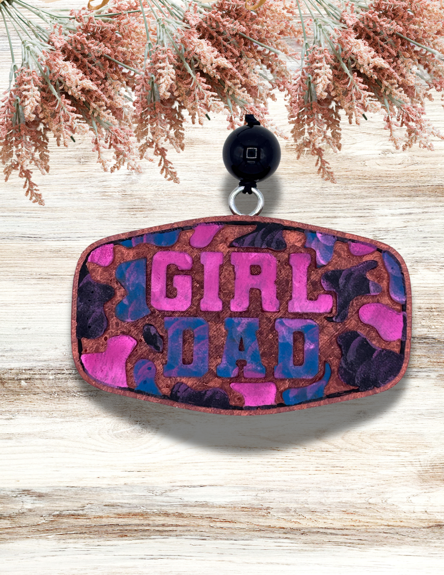 Freshie Girl Dad Camo Pink