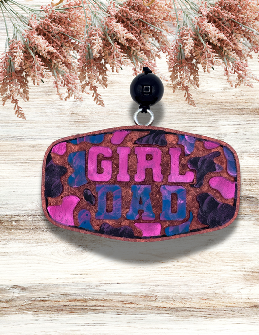 Freshie Girl Dad Camo Pink