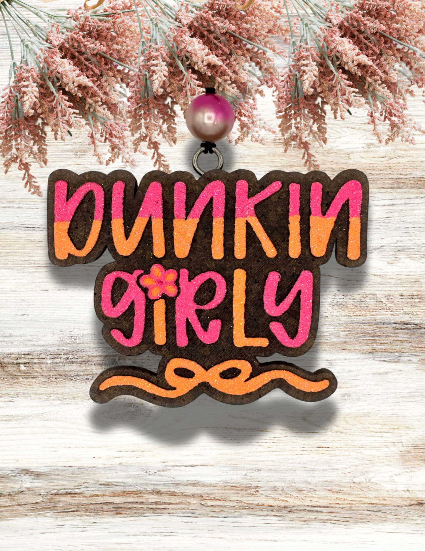 Freshie Dunkin Girlie Pink Orange Brown
