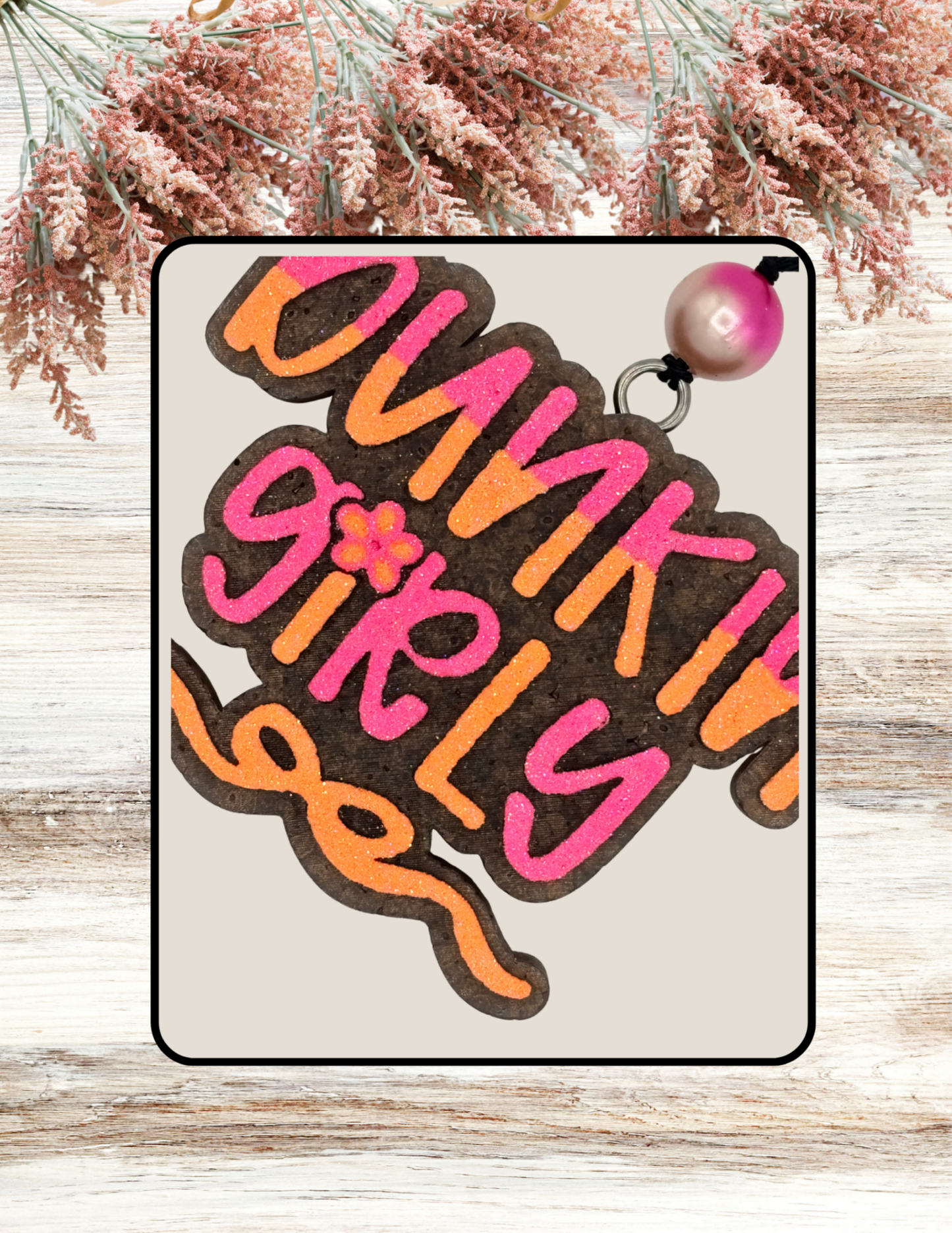 Freshie Dunkin Girlie Pink Orange Brown