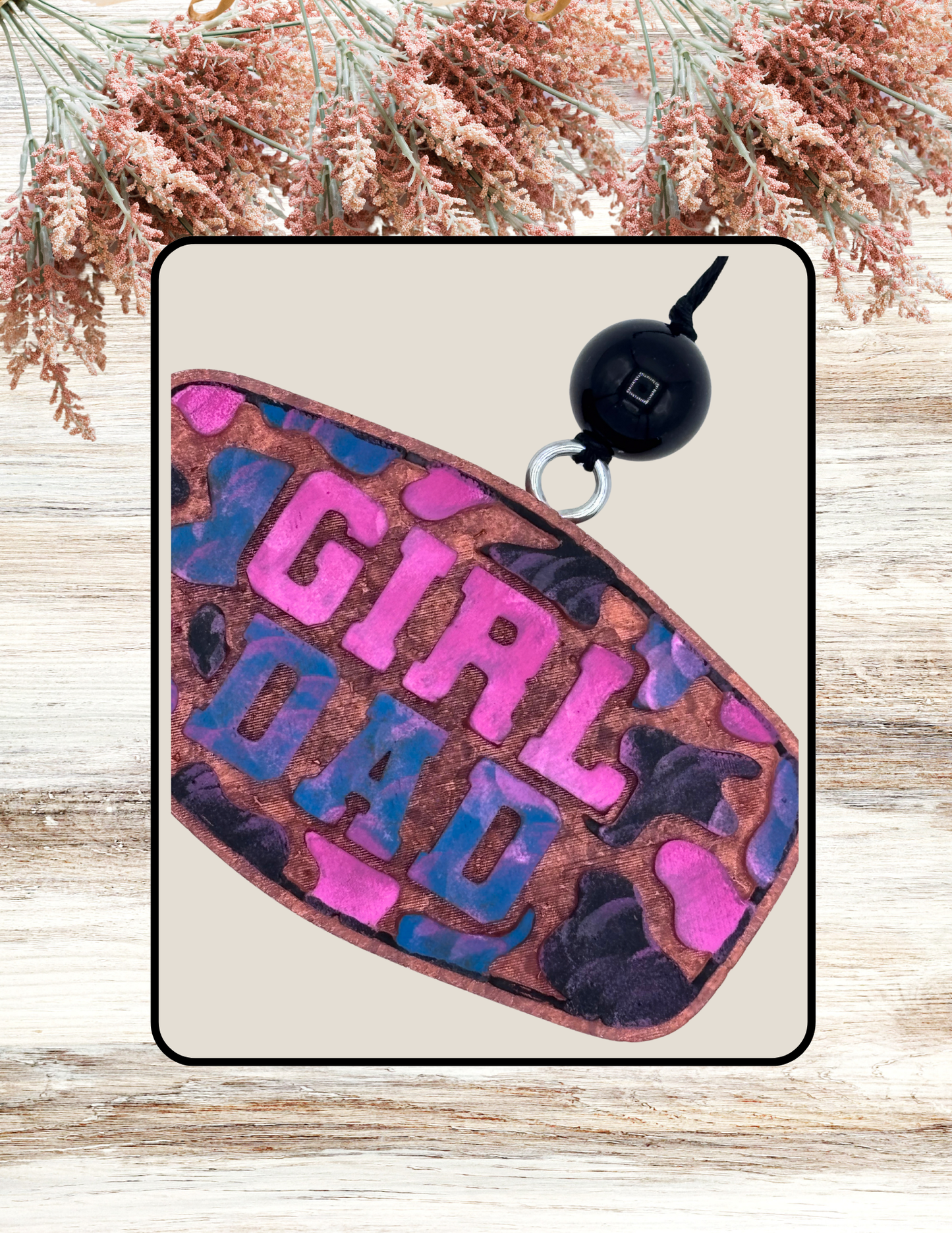 Freshie Girl Dad Camo Pink