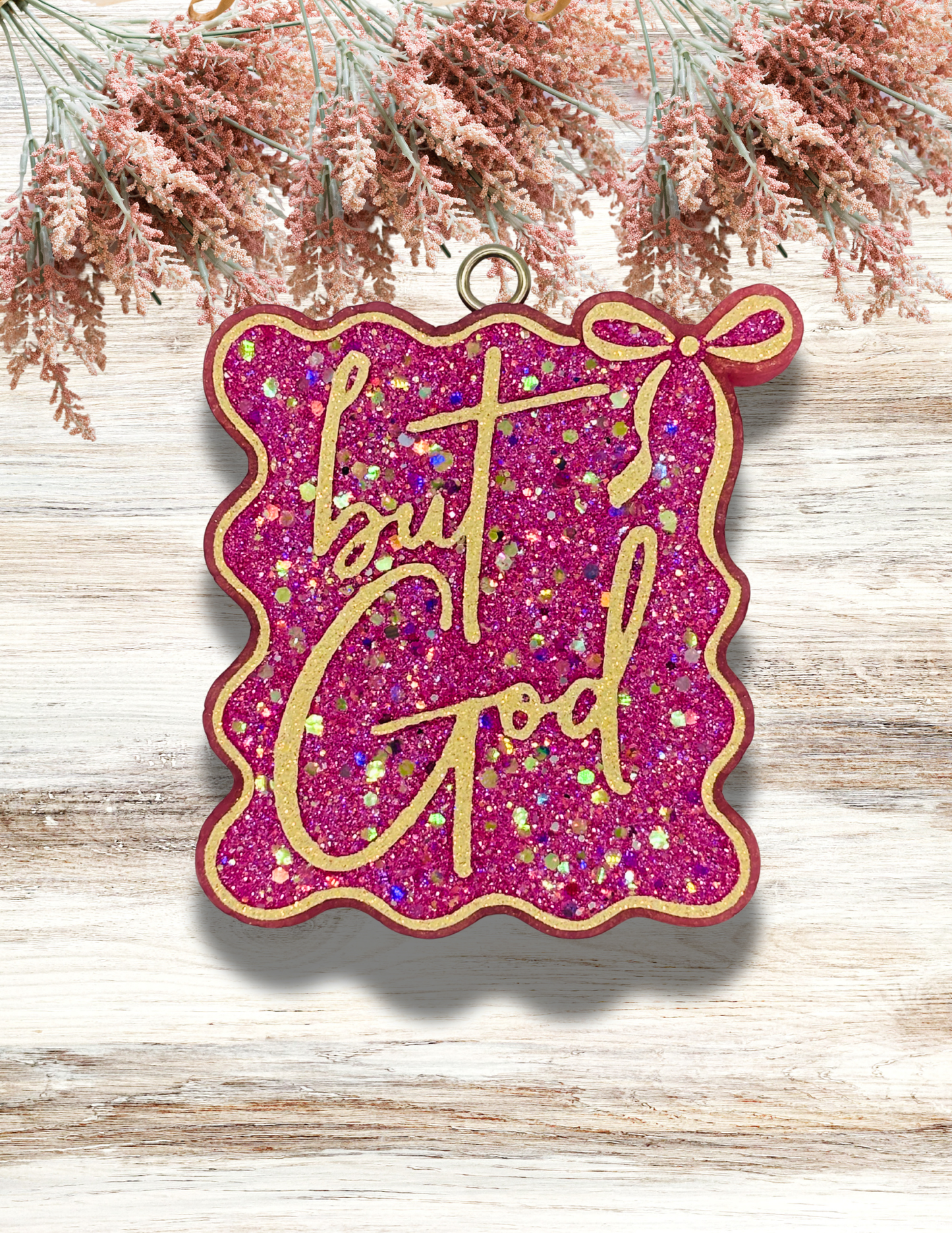 Freshie But God Stamp Pink Cream