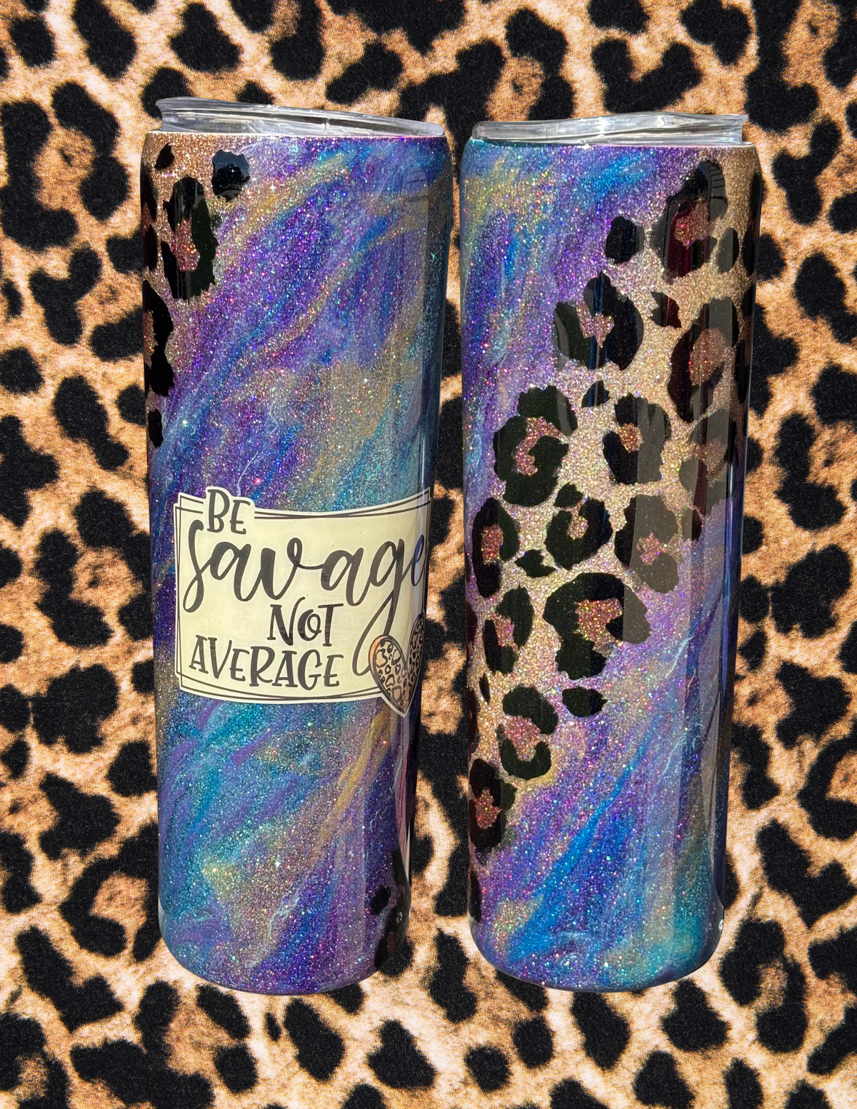 Tumbler Be Savage Not Average 30 oz