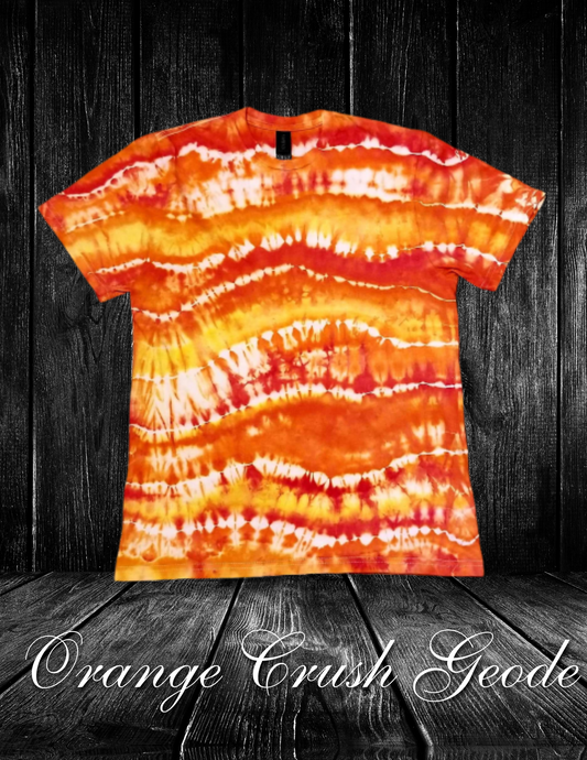 Orange Crush Geode T-Shirt