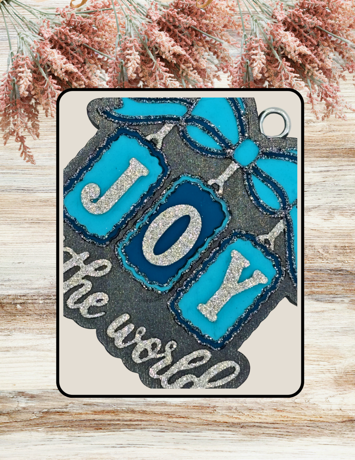 Freshie Joy To The World Silver Turquoise