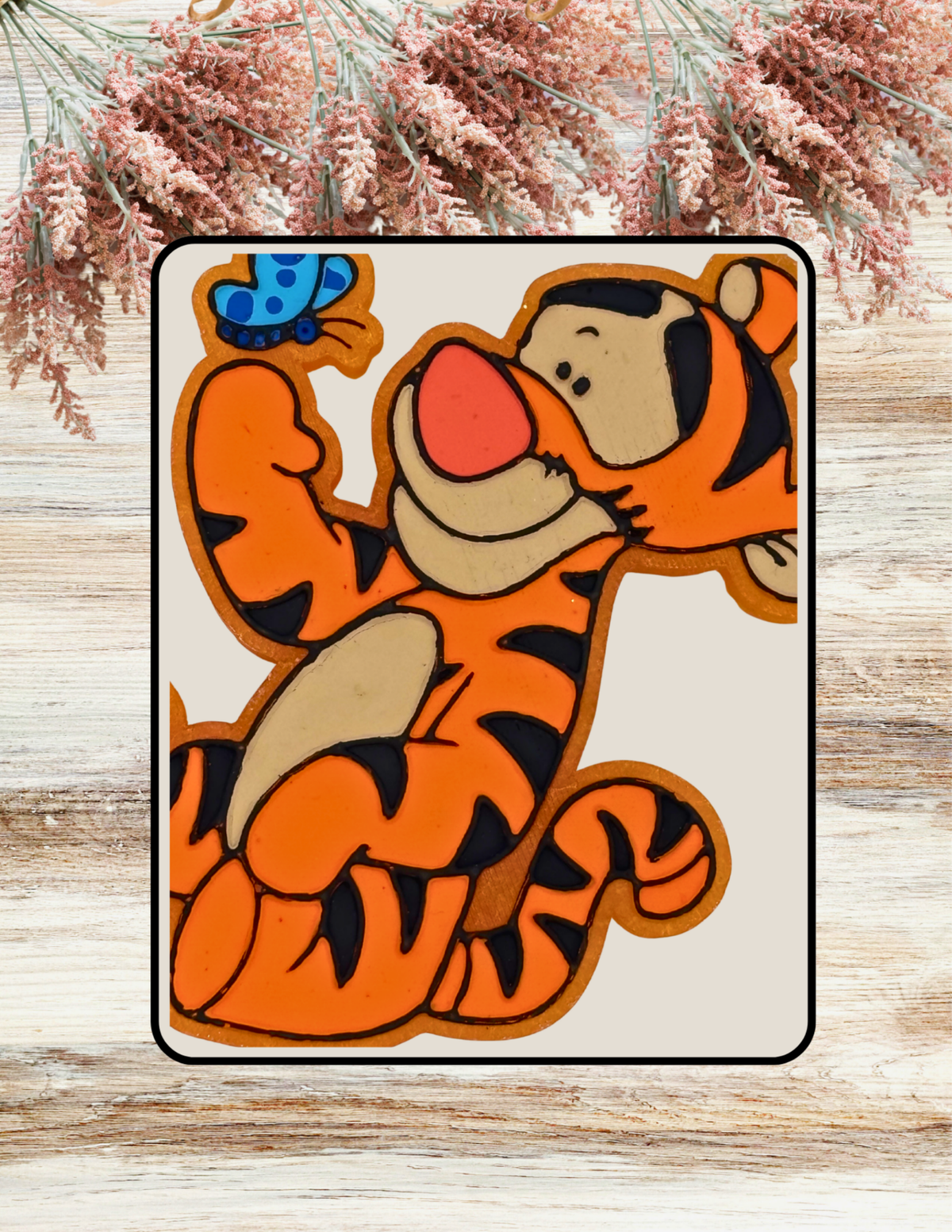 Freshie Tiger with Butterfly Orange Tan