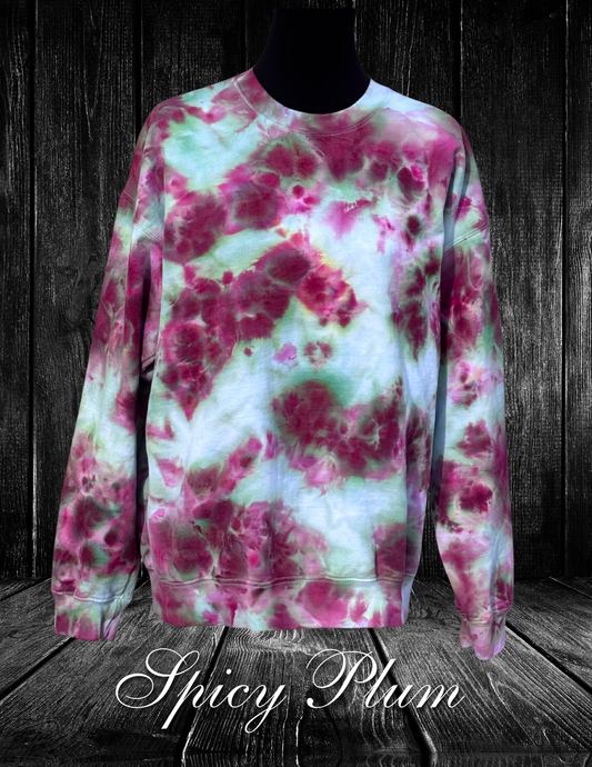 L-Spicy Plum Sweatshirt