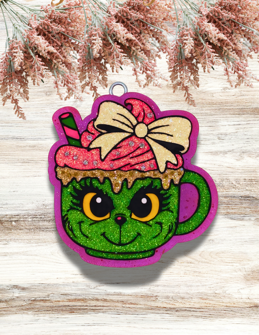 Freshie Baby Grumpy Guy Cup Pink Green