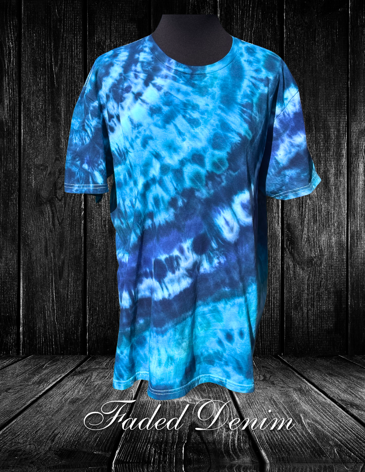 L-Faded Denim T-Shirt