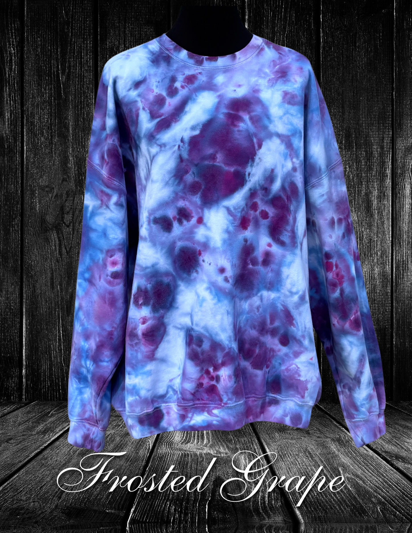 3X-Frosted Grape Sweatshirt