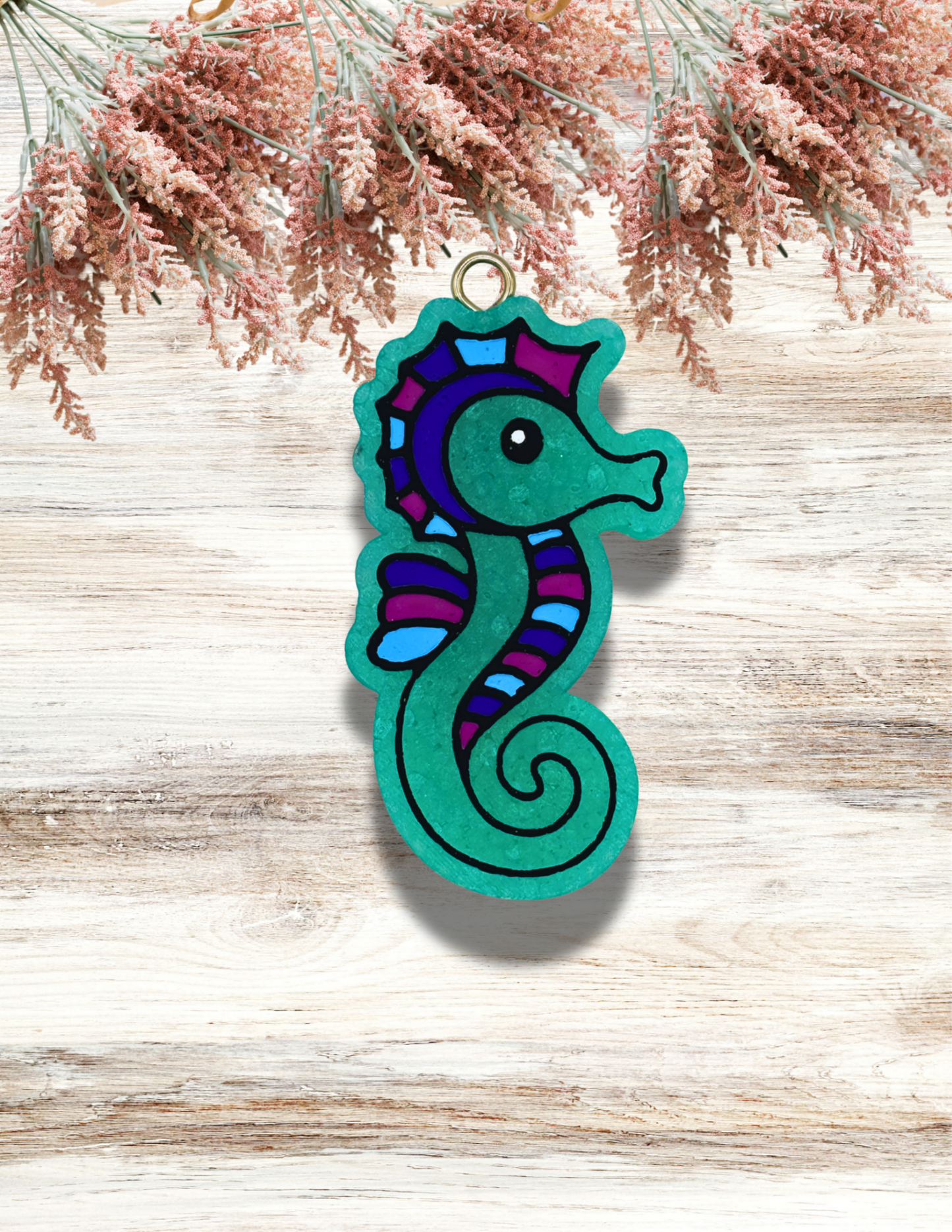 Freshie Seahorse Teal Mermaid