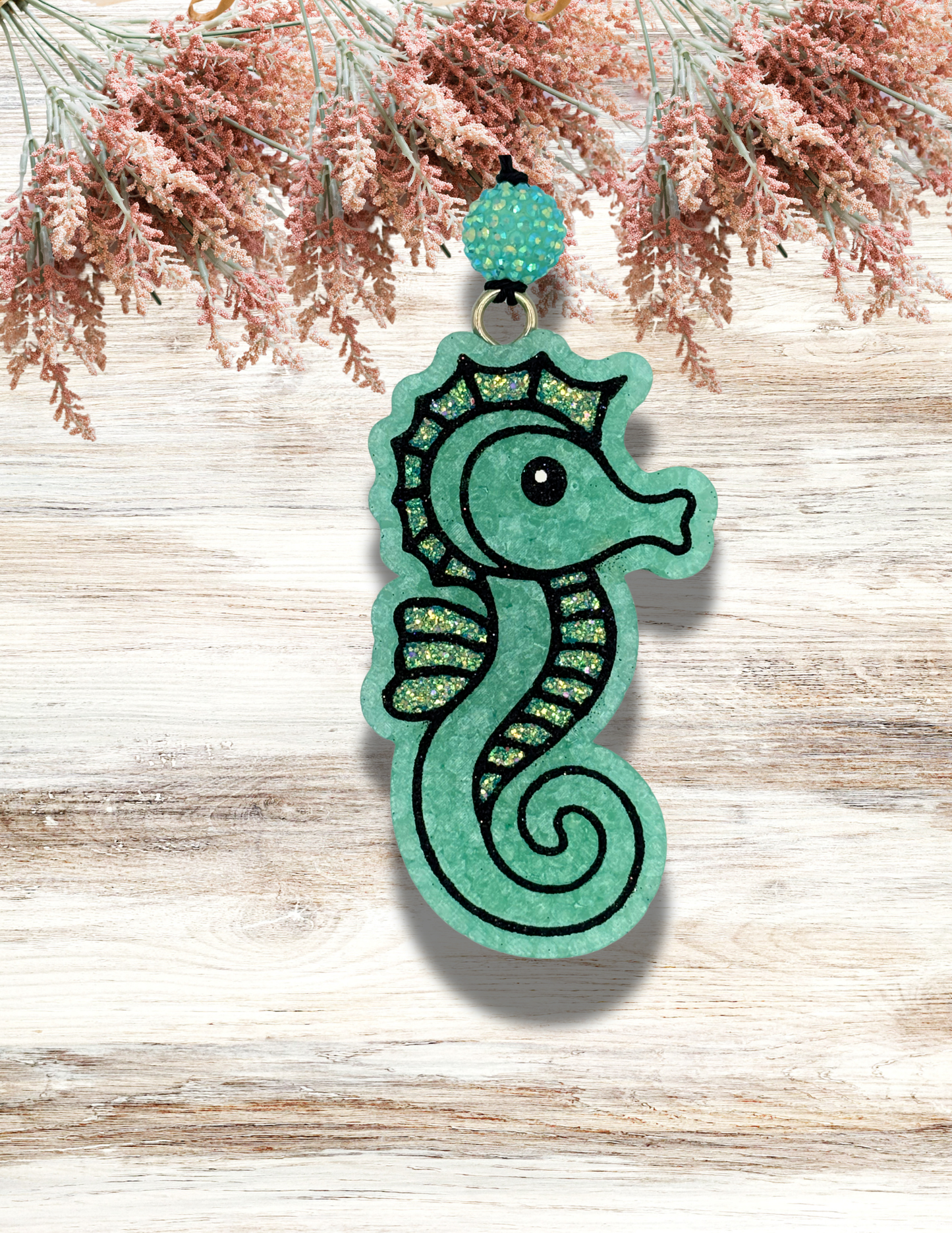 Freshie Seahorse Teal