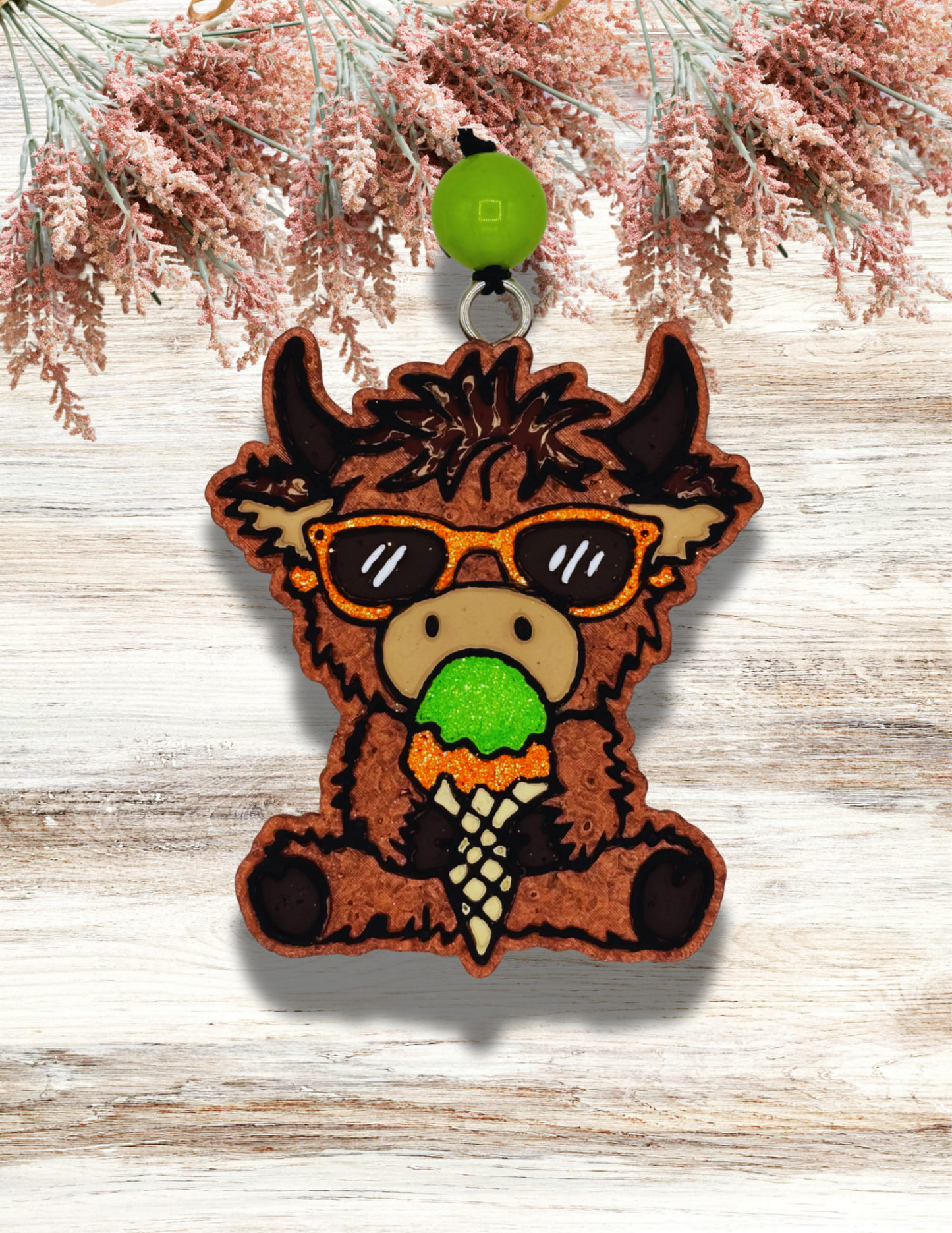 Freshie Cow Orange Sunglasses Ice Cream