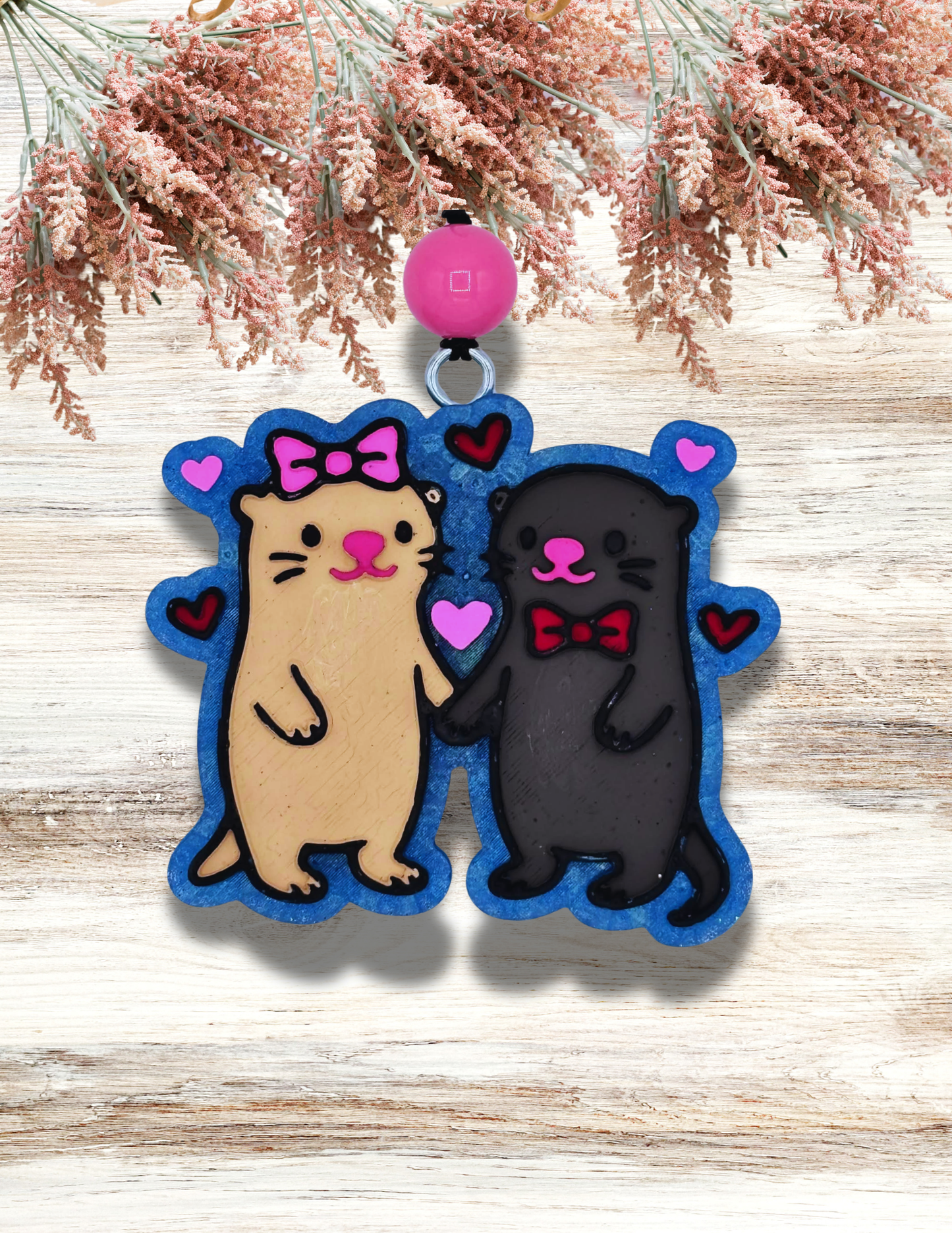 Freshie Otter Love Pink Red