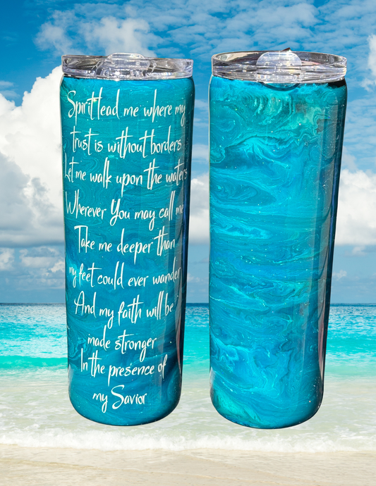 Tumbler Spirit Lead Me 20 oz