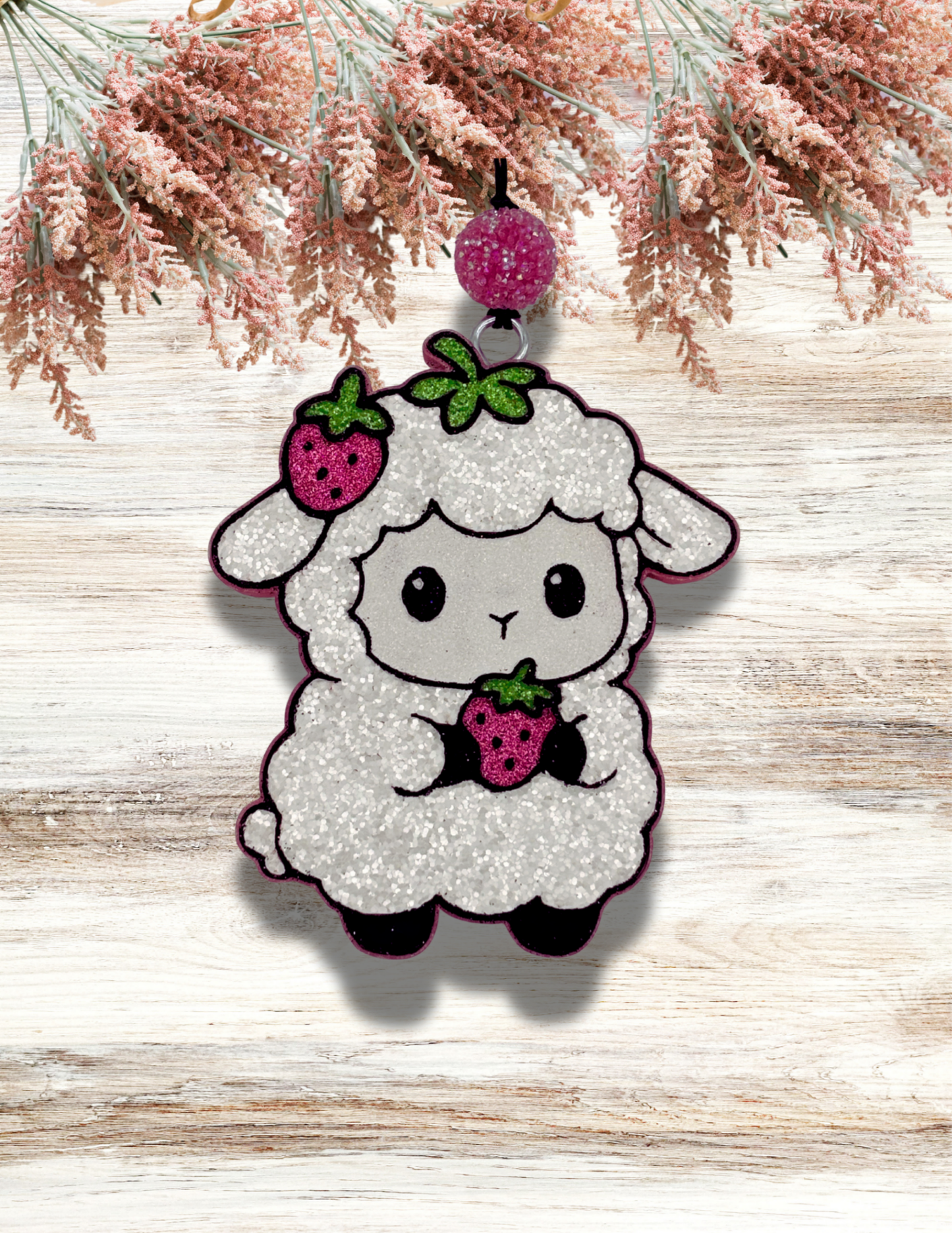 Freshie Strawberry Sheep Pink