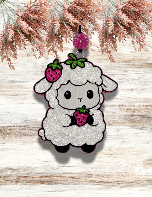 Freshie Strawberry Sheep Pink