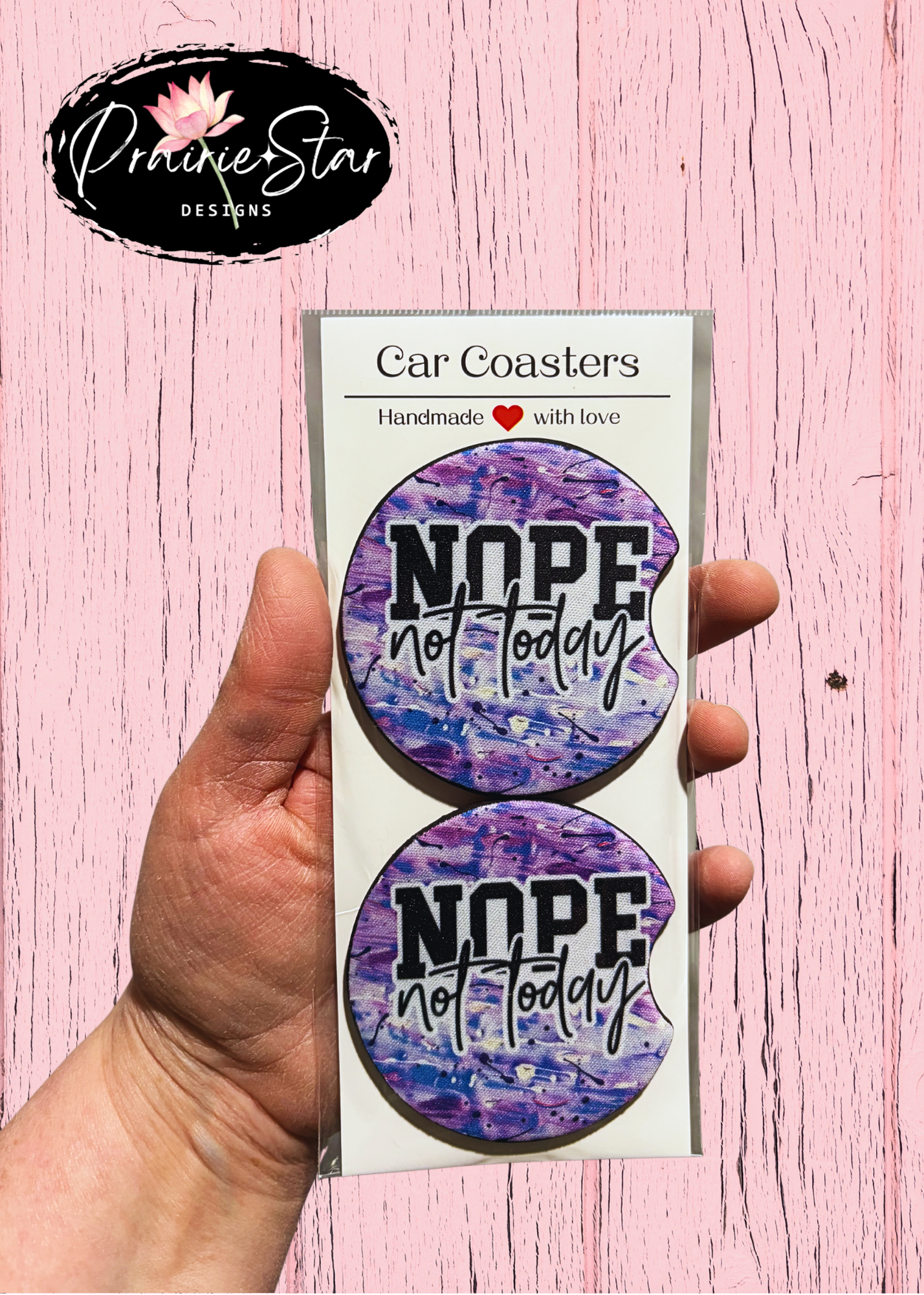 Car Coaster Nope Not Today 1