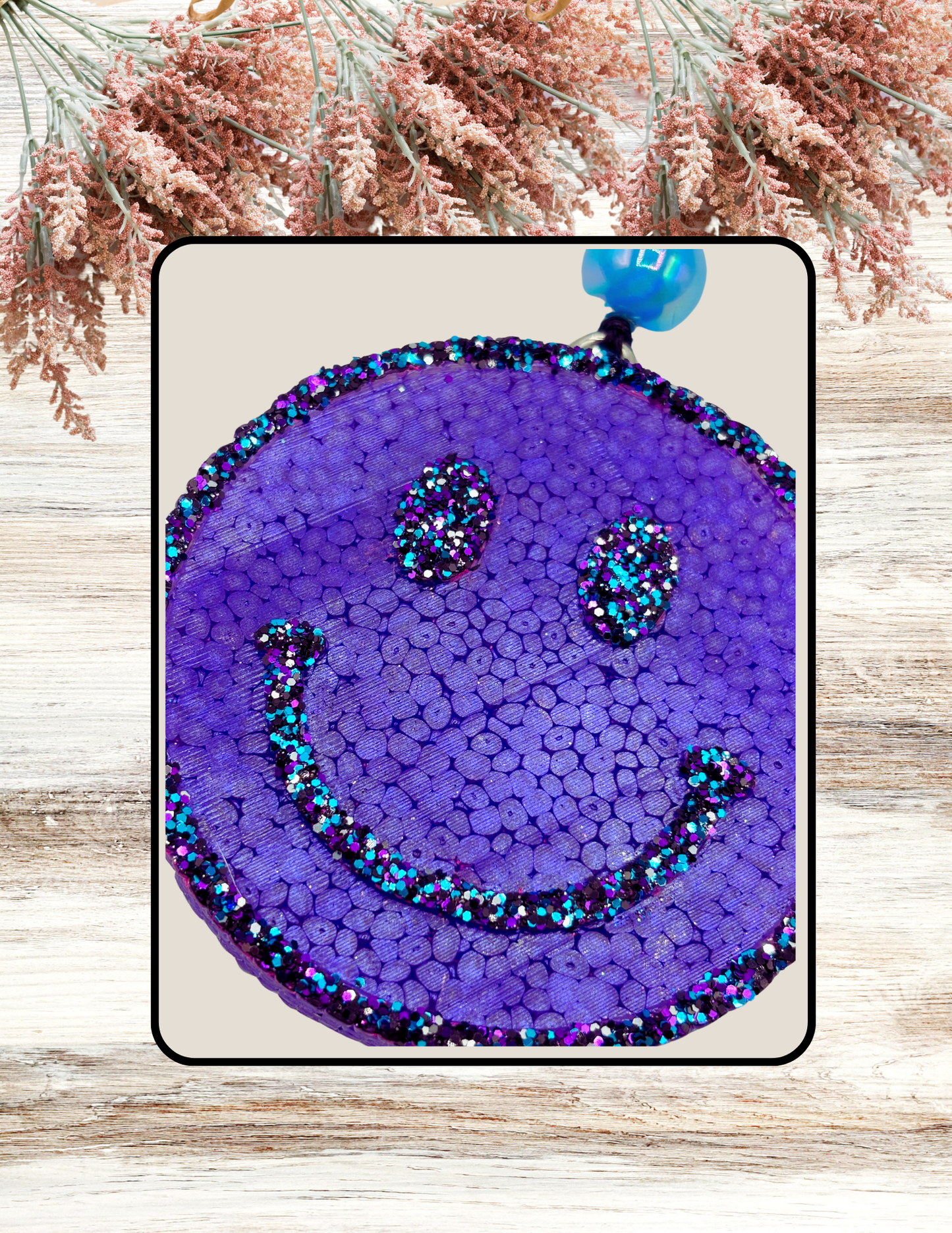 Freshie Smiley Purple & Black Multi