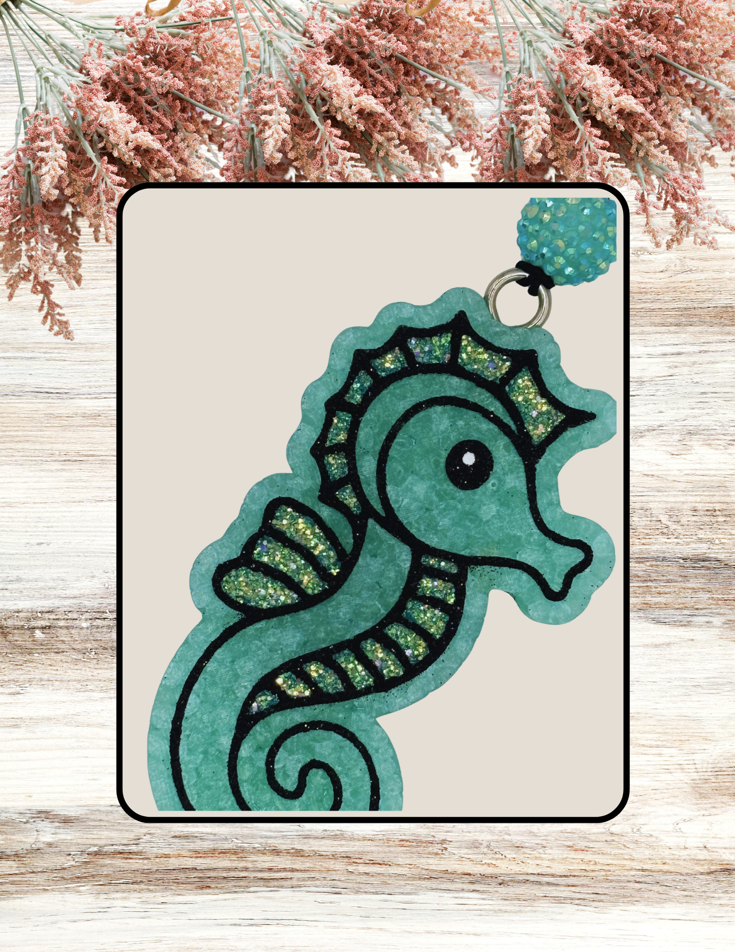 Freshie Seahorse Teal