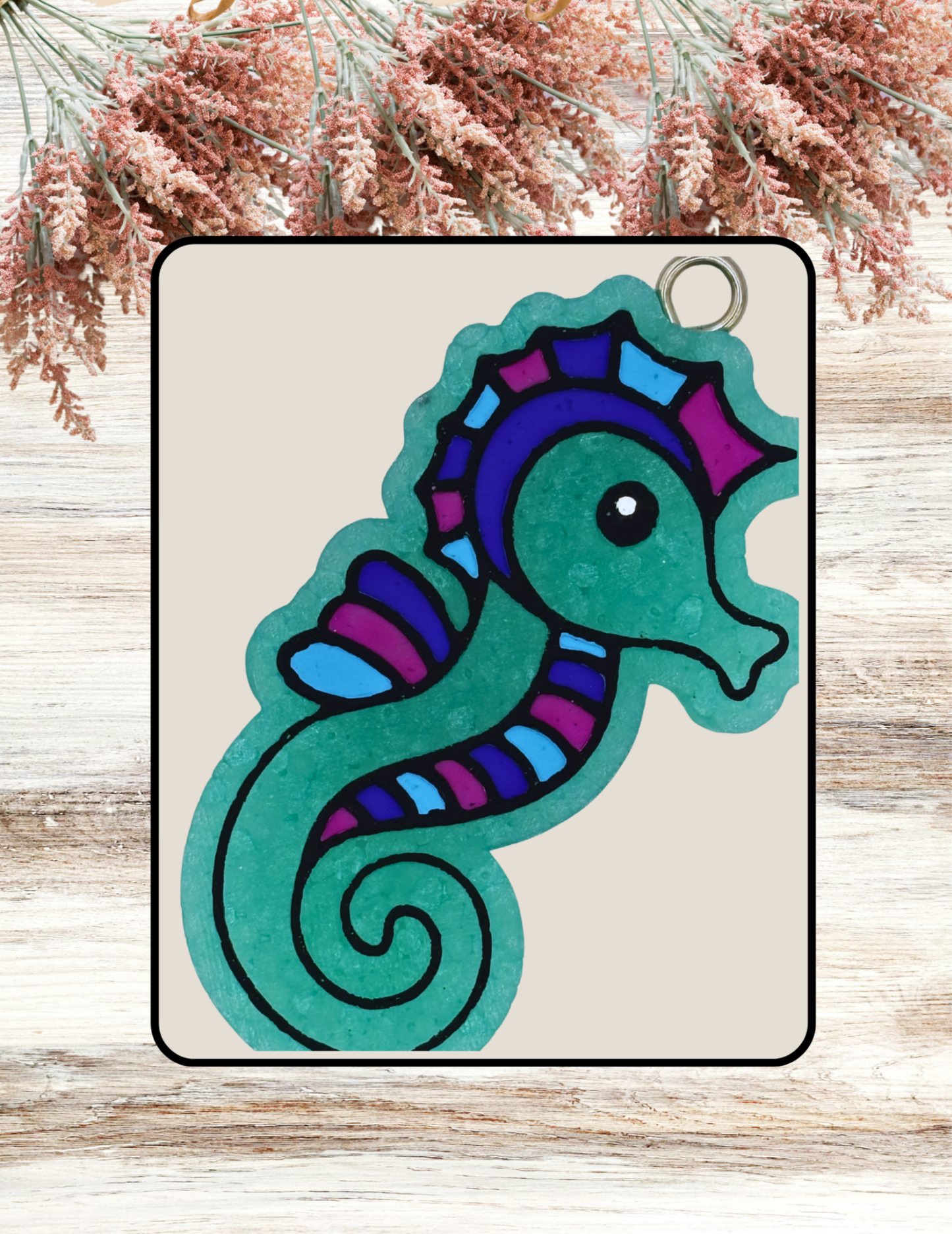 Freshie Seahorse Teal Mermaid