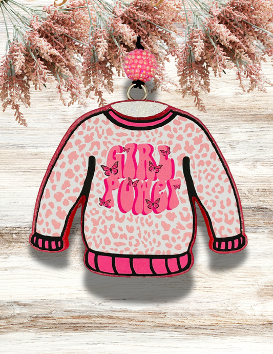 Freshie Sweater Girl Power Pink