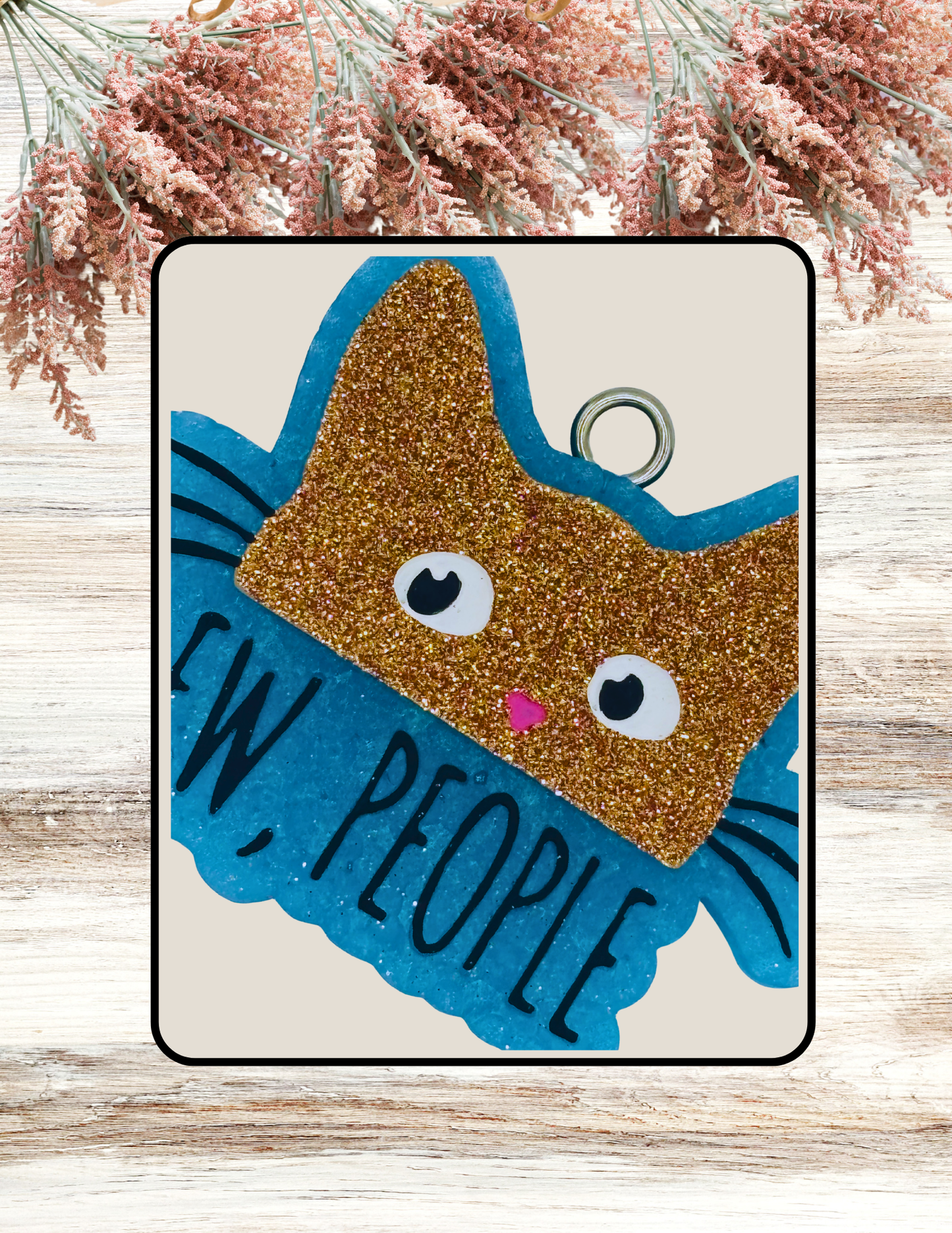 Freshie Ew People Cat Blue Tan