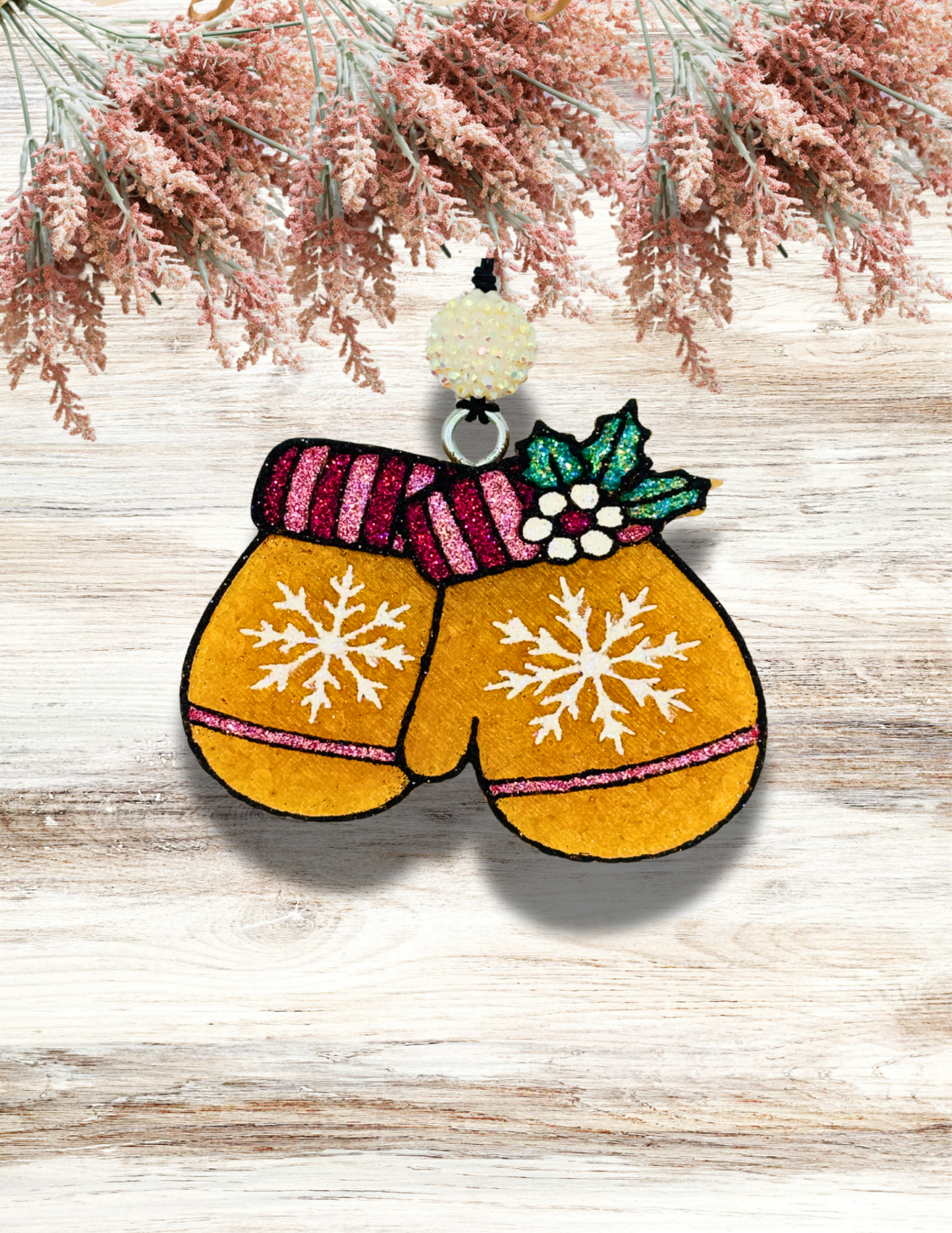 Freshie Winter Mittens Rose Gold