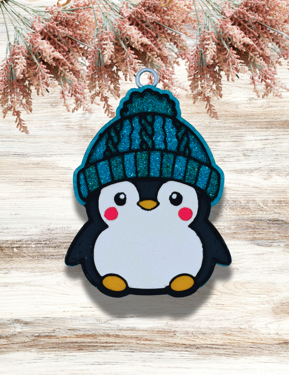Freshie Penguin Knit Hat Teal
