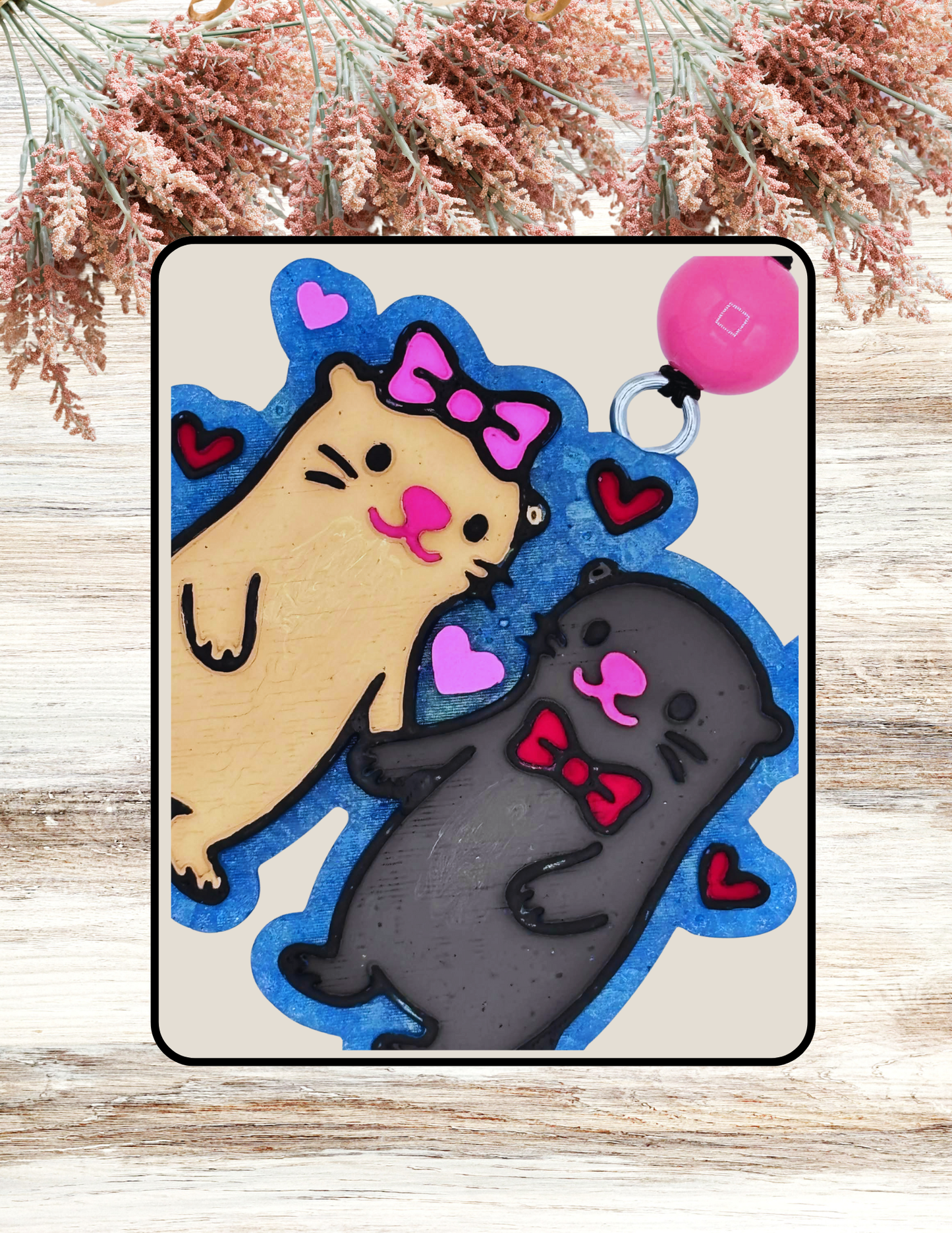 Freshie Otter Love Pink Red