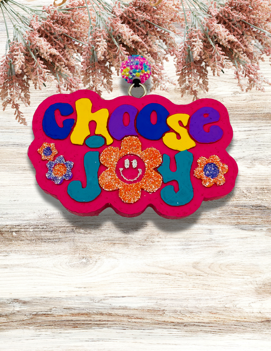 Freshie Choose Joy Pink Multi