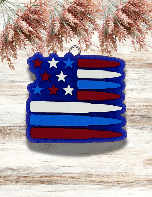 Freshie Bullet Flag Red White Blue V2