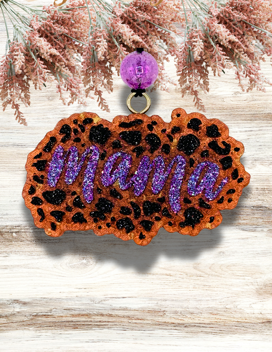 Freshie Mama Cheetah Purple
